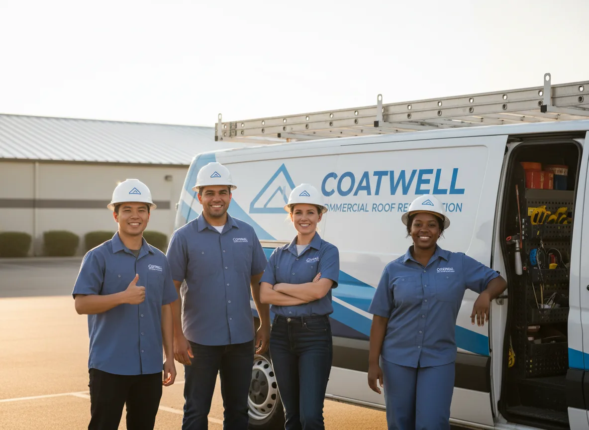 Commercial roof coating company in Rogers, OH